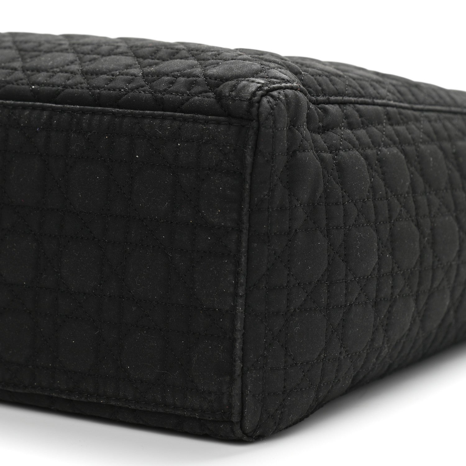 Christian Dior Nylon Cannage Large Lady Dior Black 10 of 10