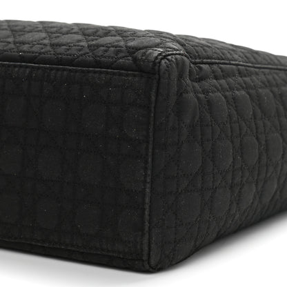 Christian Dior Nylon Cannage Large Lady Dior Black 10 of 10