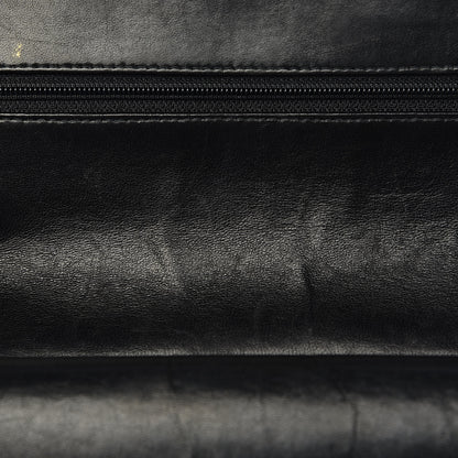 Chanel Lambskin Quilted Medium Double Flap Black 21 of 26