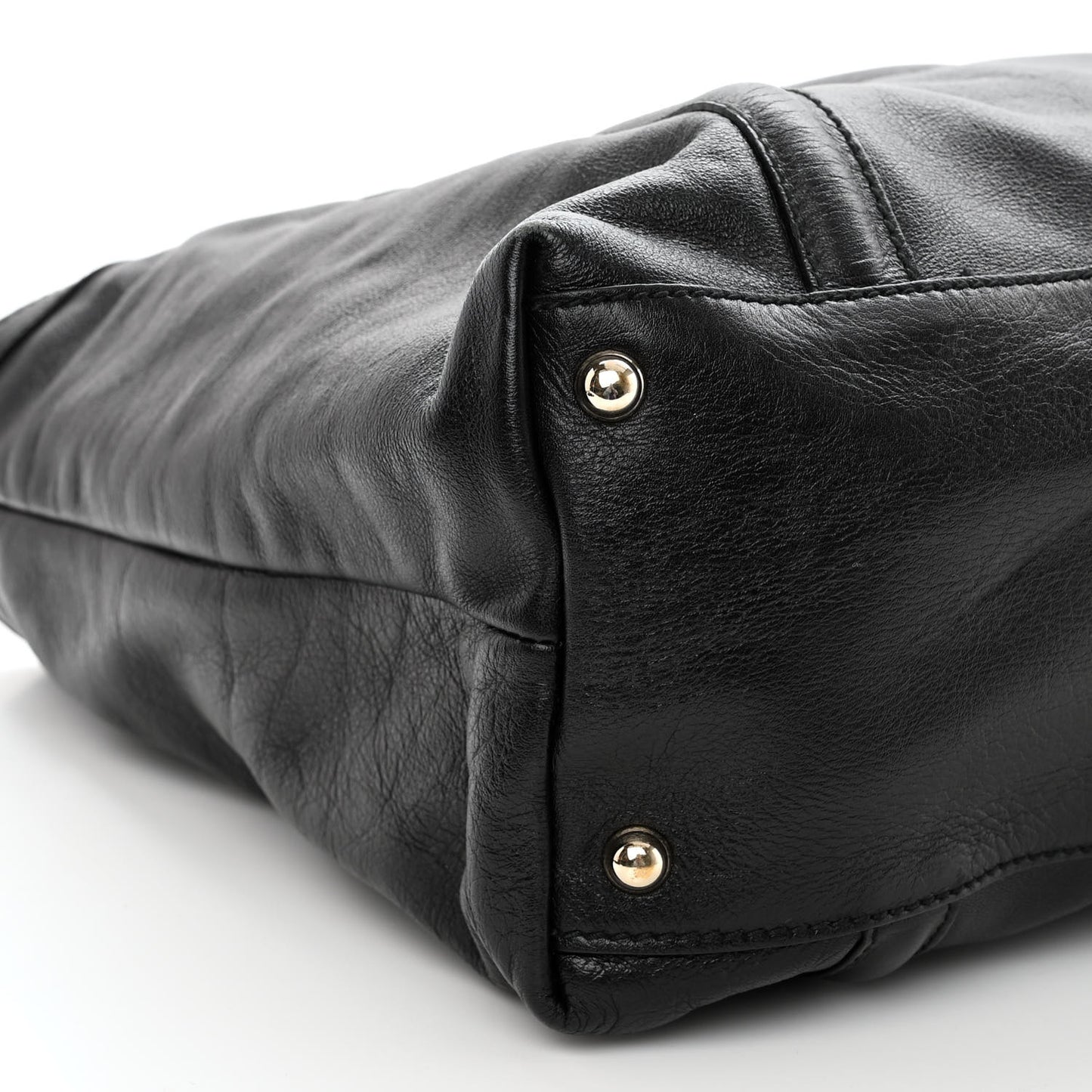 Calfskin Medium Britt Tote Black