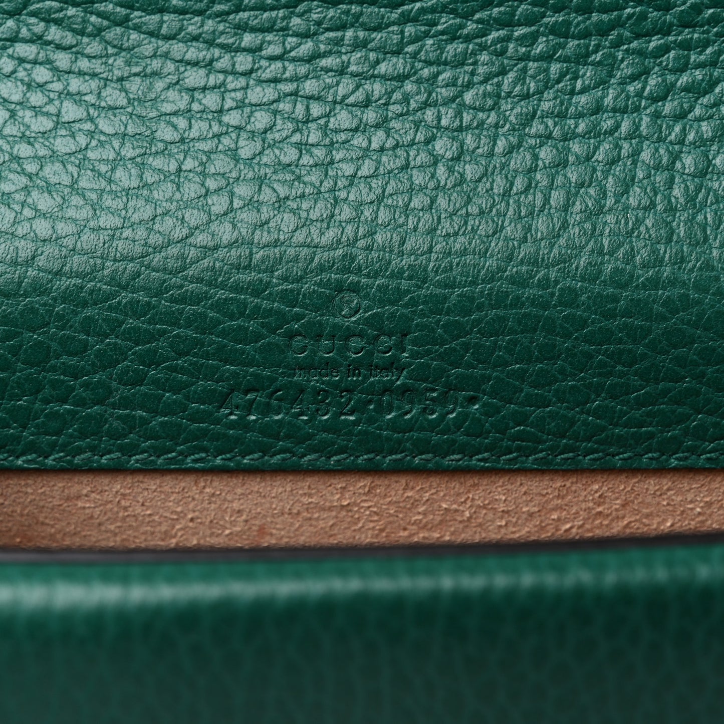 Calfskin Super Mini Dionysus Shoulder Bag Emerald