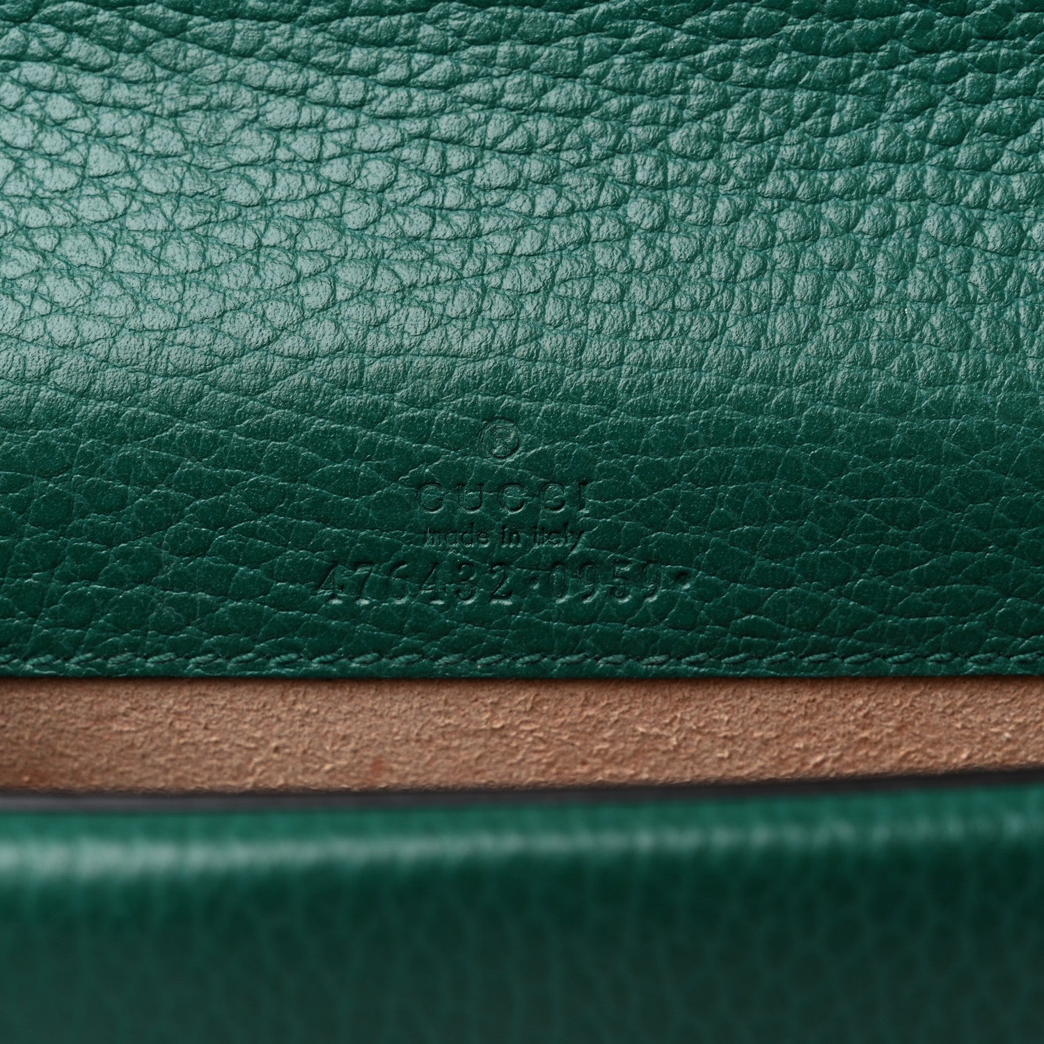 Gucci Calfskin Super Mini Dionysus Shoulder Bag Emerald 6 of 10