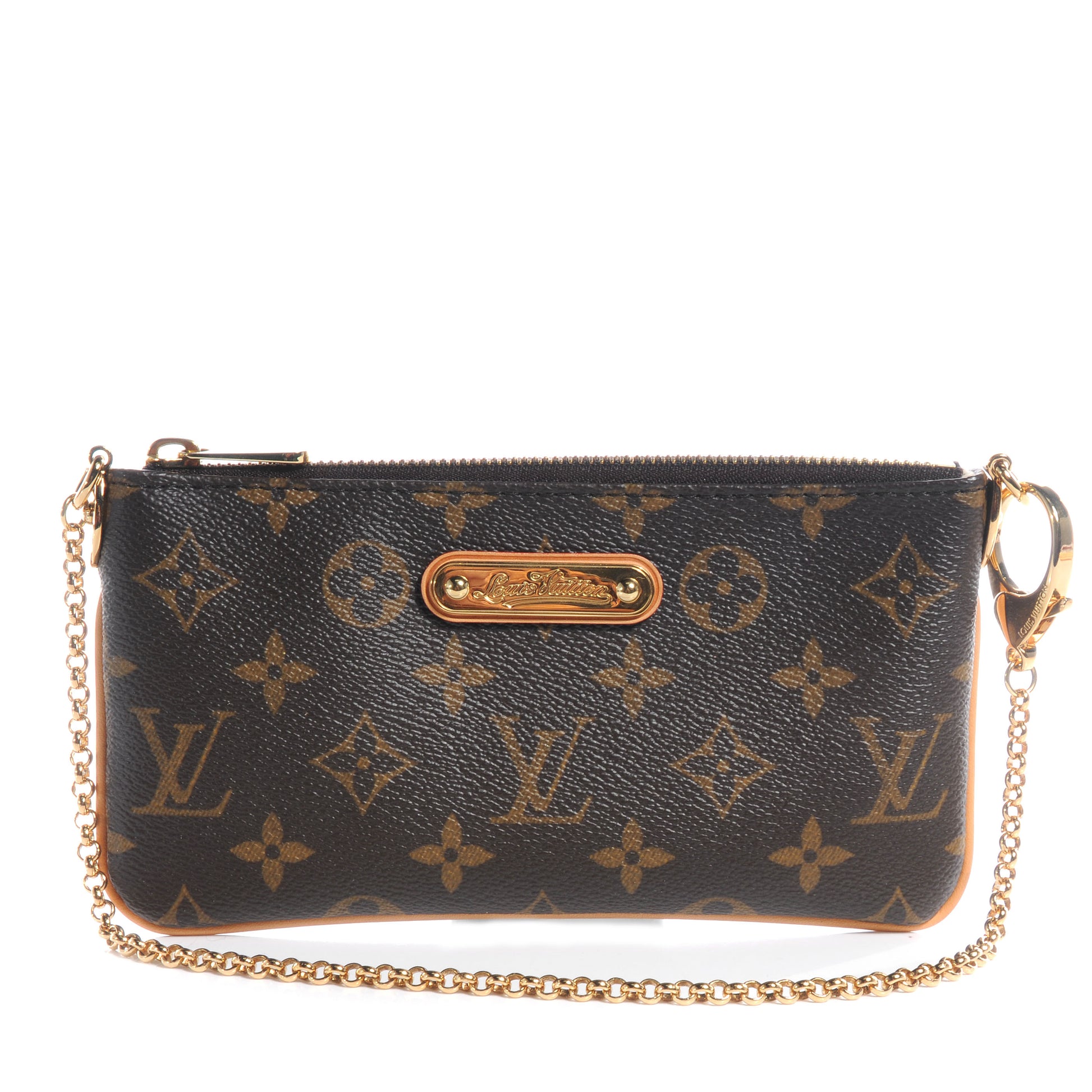 Louis Vuitton Monogram Milla Clutch MM 1 of 8