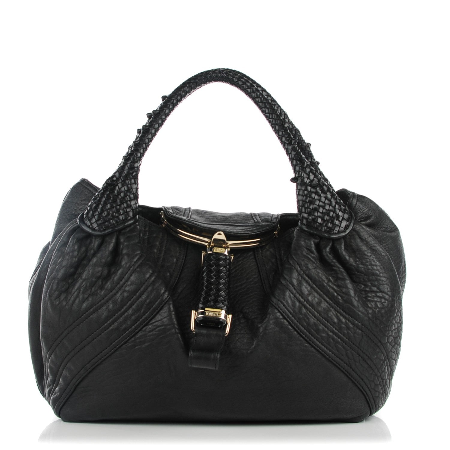 Fendi Nappa Nuvolata Spy Black 1 of 8