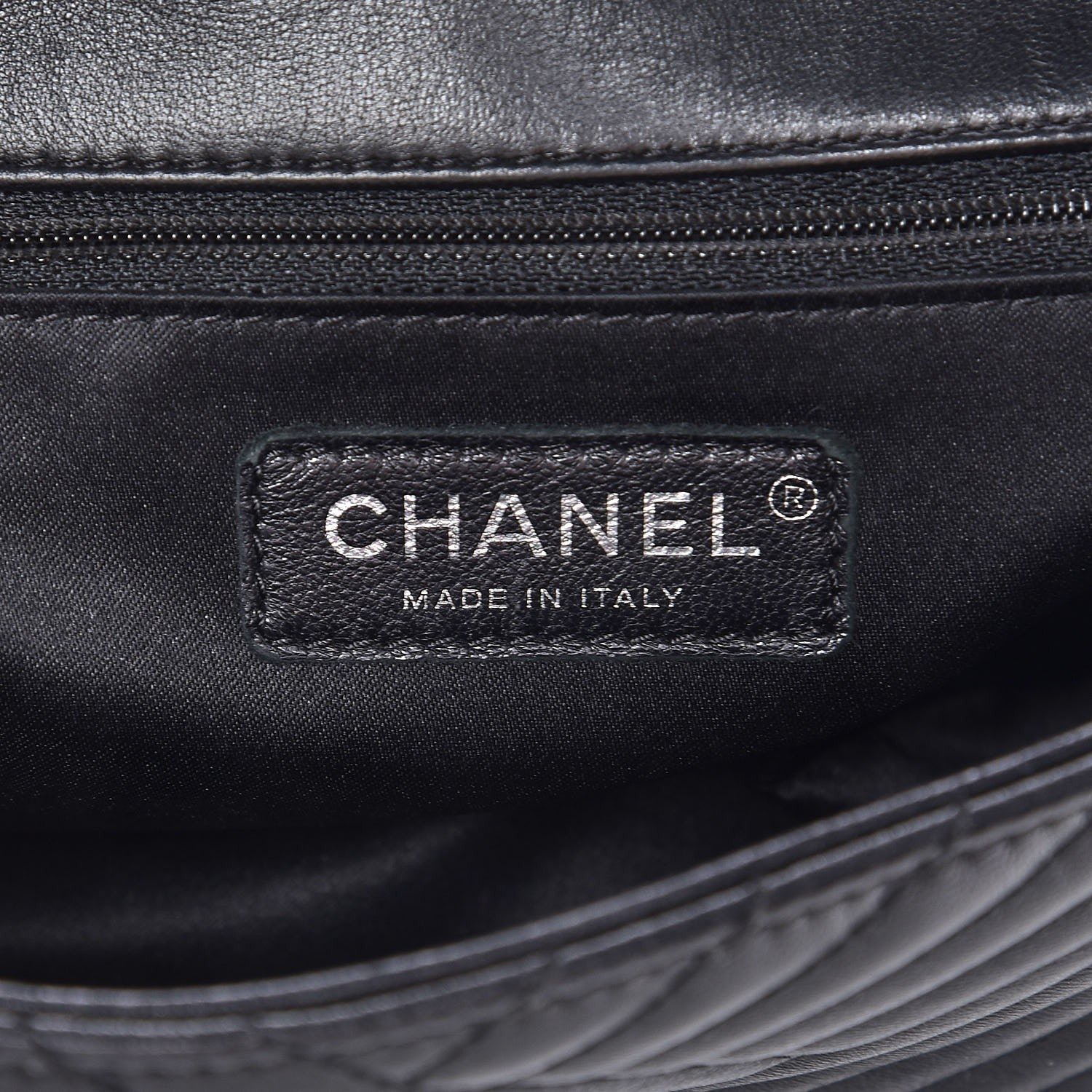 Chanel Lambskin Small CC Crossing Flap Black 6 of 8