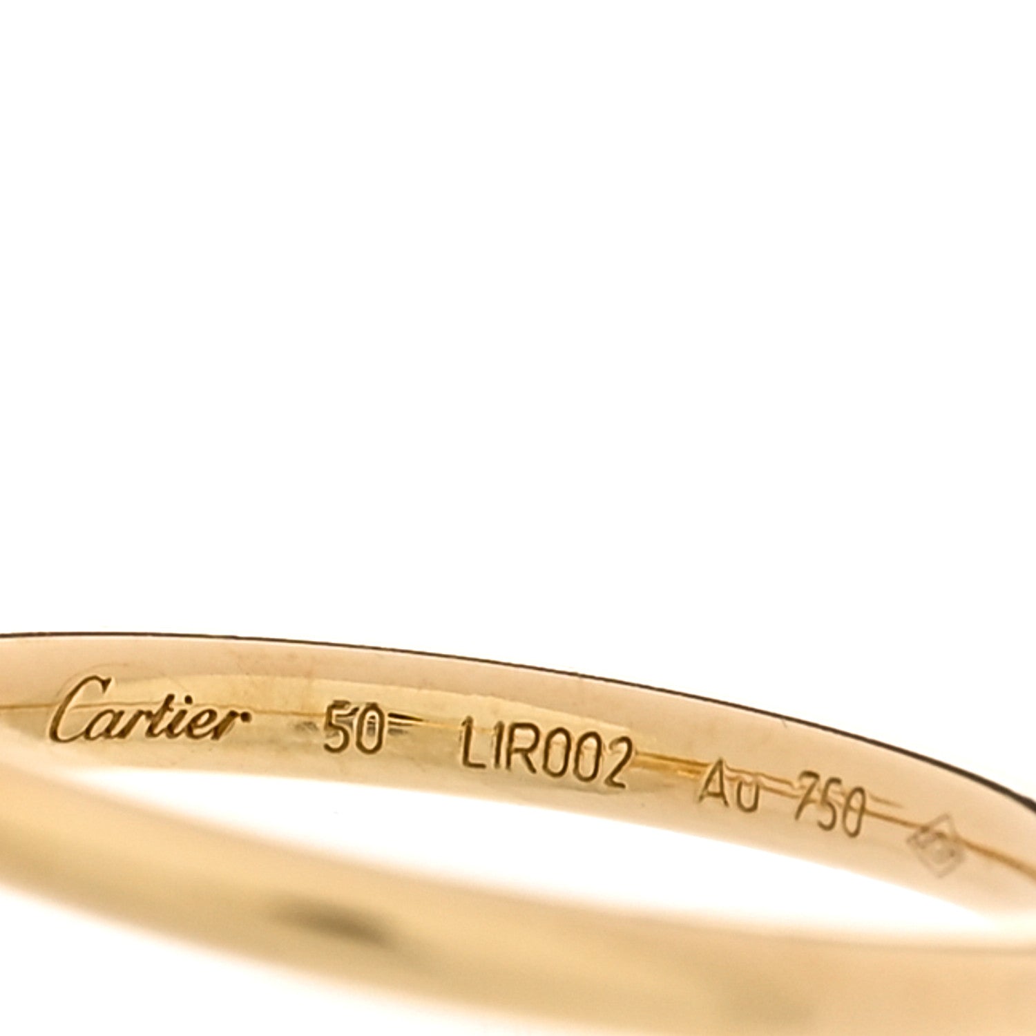 Cartier 18K Yellow Gold Small Juste Un Clou Ring 50 5.25 4 of 5
