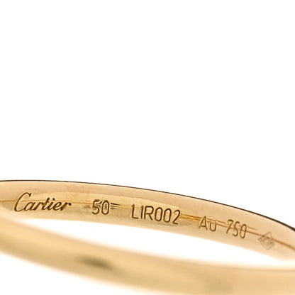 Cartier 18K Yellow Gold Small Juste Un Clou Ring 50 5.25 4 of 5