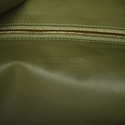 Bottega Veneta Calfskin Intrecciato Large Hop Matcha 6 of 10