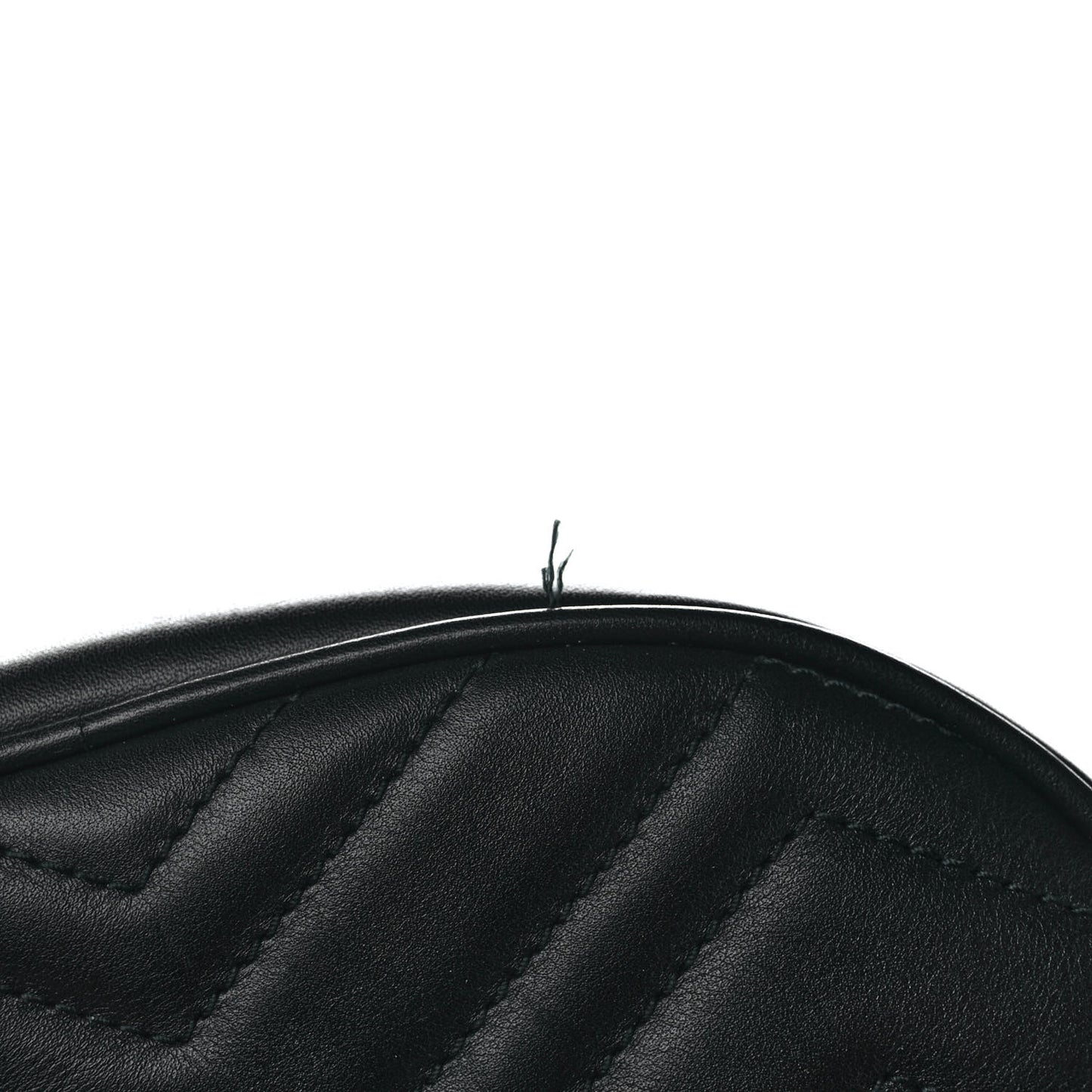 Calfskin Matelasse GG Marmont Belt Bag 85 34 Black