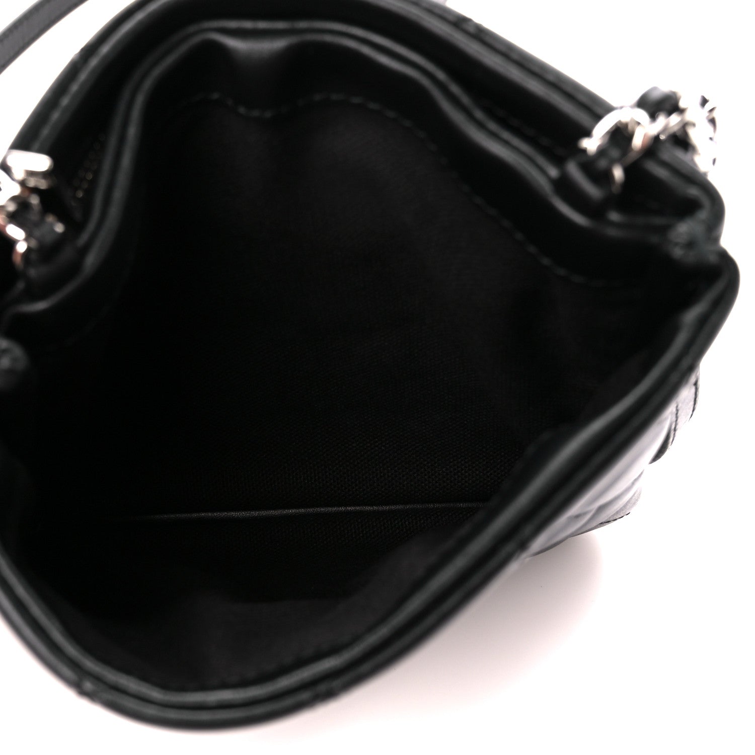 Chanel Lambskin Quilted Crossbody Bag Black 4 of 11