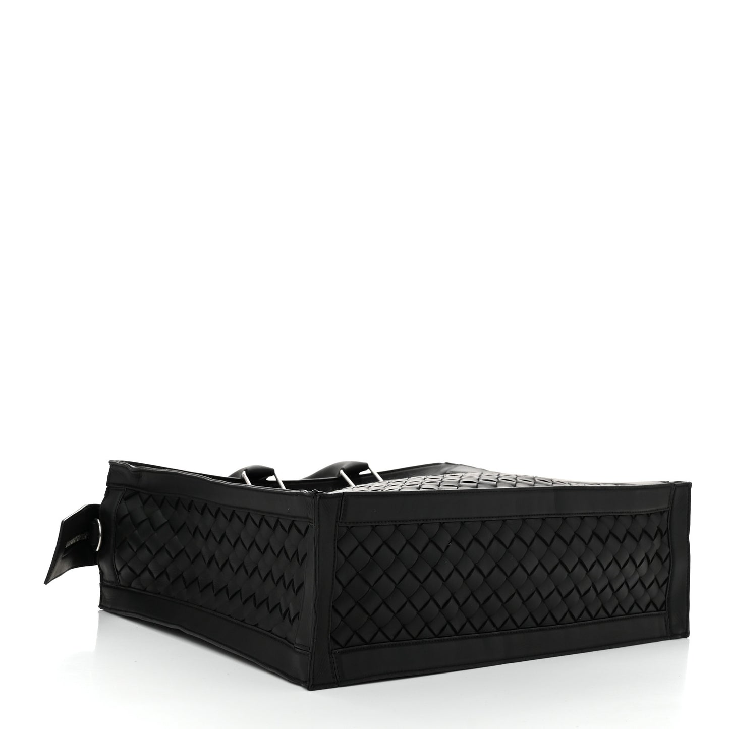 Nappa Intrecciato Briefcase Black