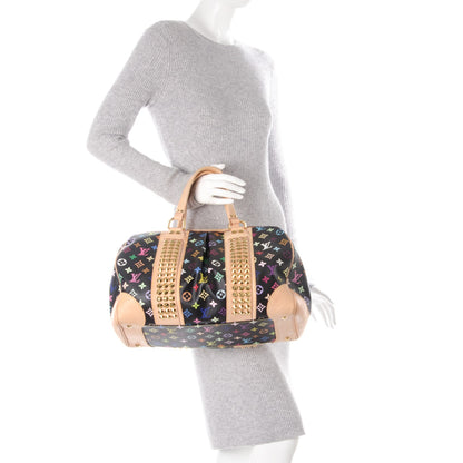Louis Vuitton Monogram Multicolor Courtney GM Black 2 of 9
