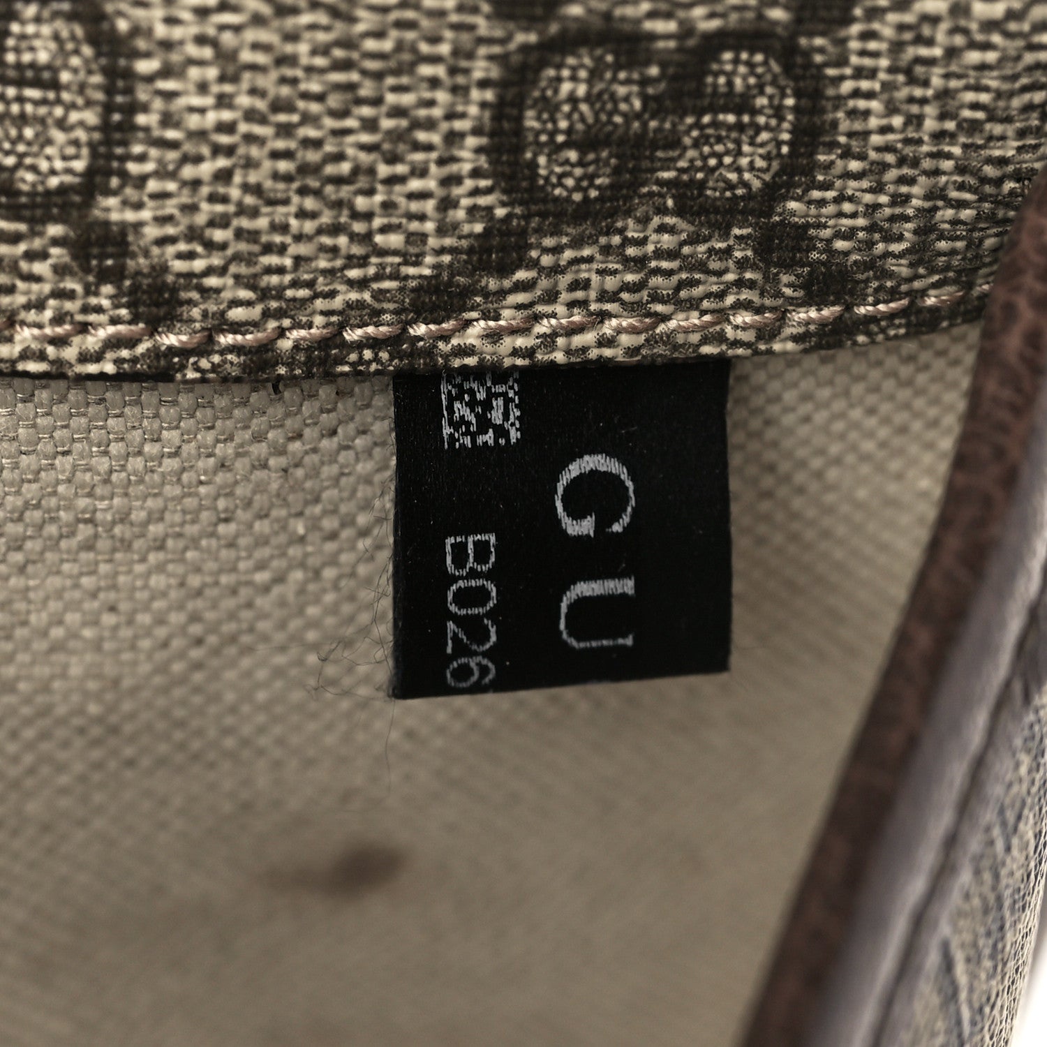 Gucci GG Supreme Monogram Neo Vintage Web Belt Bag Brown 7 of 8