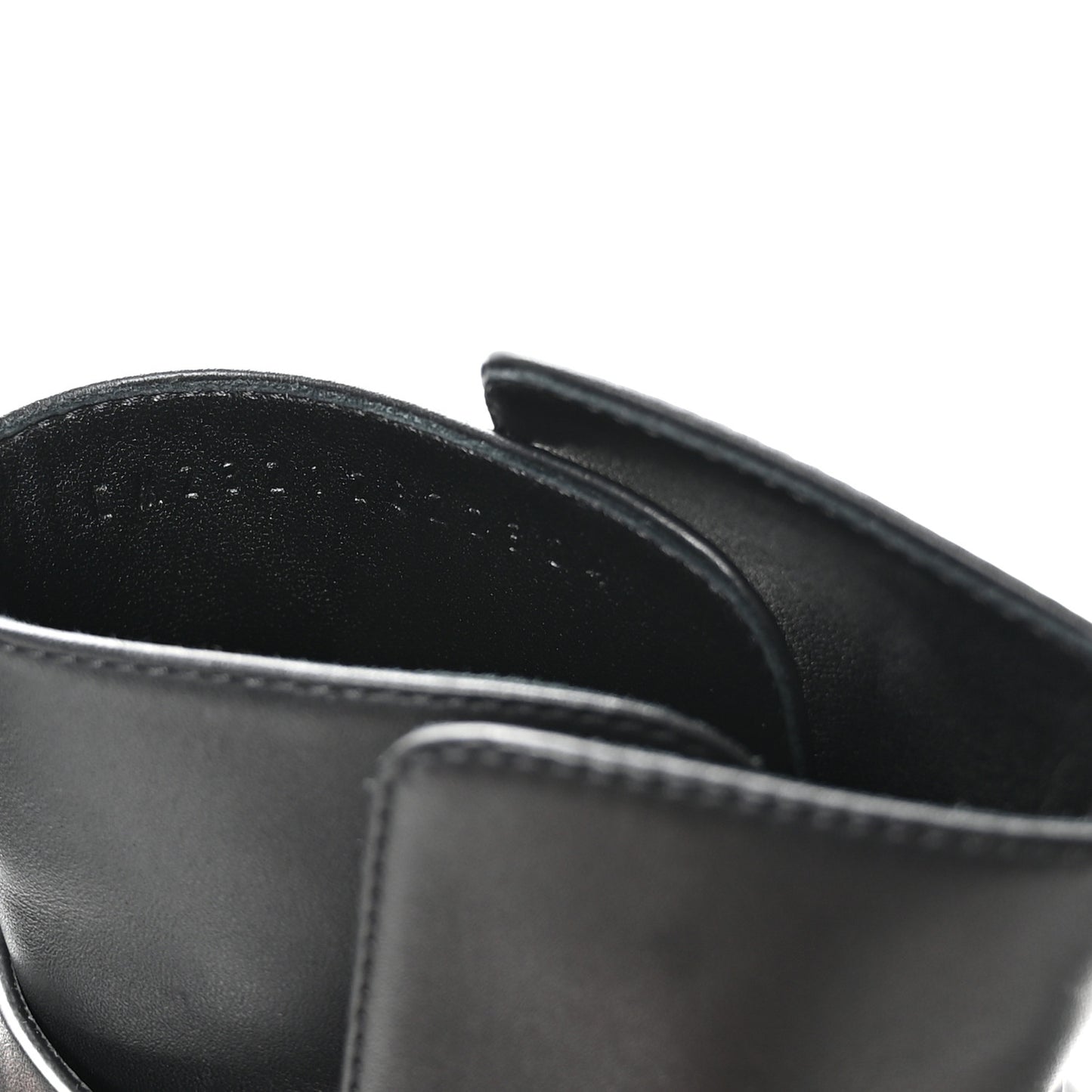 Calfskin Frenchie 50 Ankle Boots 37.5 Black