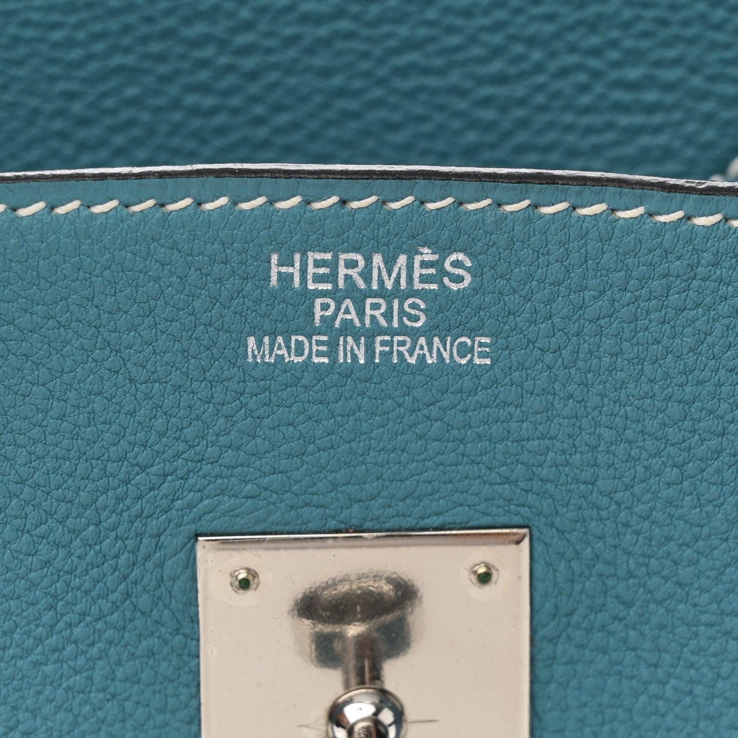 Hermes Togo Birkin 35 Blue Jean 5 of 10