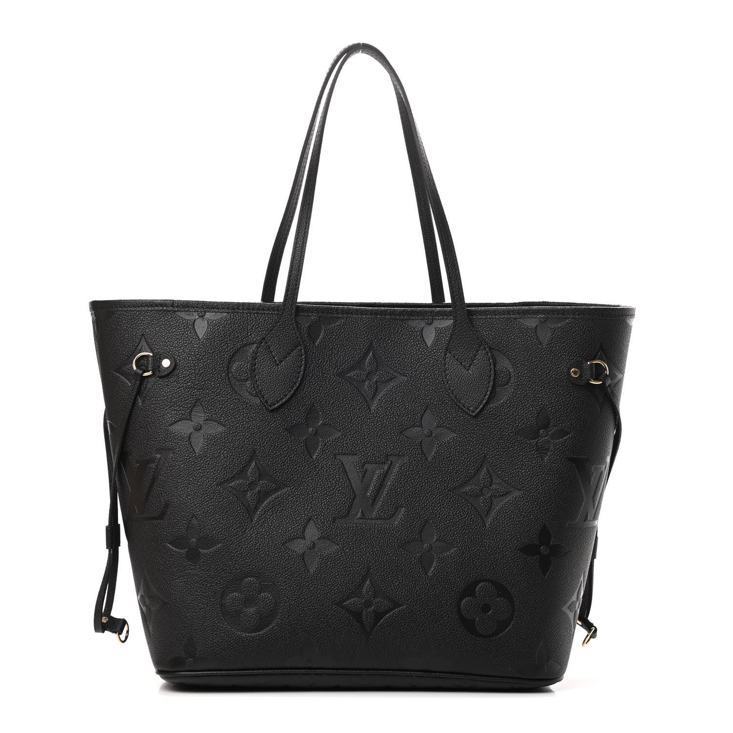 Louis Vuitton Empreinte Monogram Giant Neverfull MM Black 1 of 11