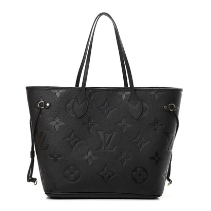 Louis Vuitton Empreinte Monogram Giant Neverfull MM Black 1 of 11