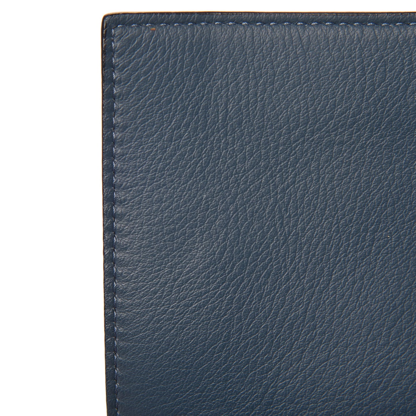 Grained Calfskin Small Shark Lock Satchel Mineral Blue