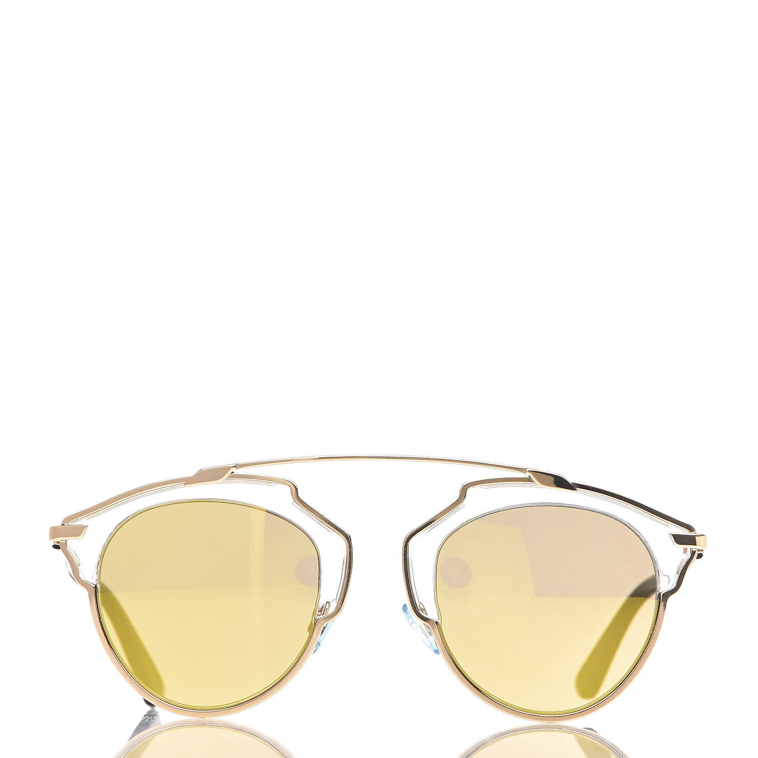 Christian Dior Mirrored So Real Sunglasses Gold 2 of 10