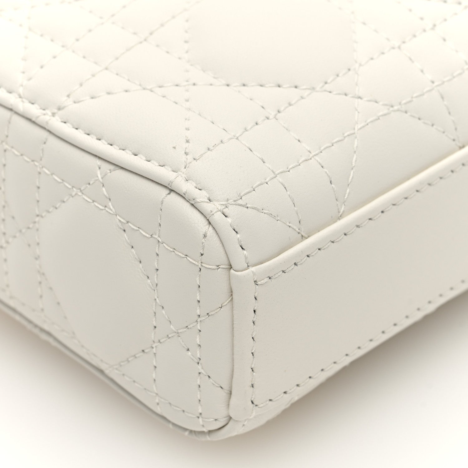 Christian Dior Lambskin Cannage Micro Lady D-Joy Latte 9 of 10
