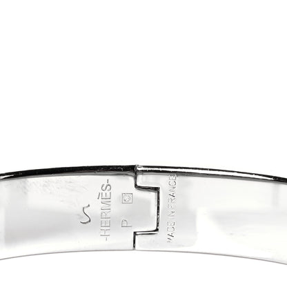 Hermes Enamel Narrow Clic Clac H Bracelet PM Emeraude 4 of 4