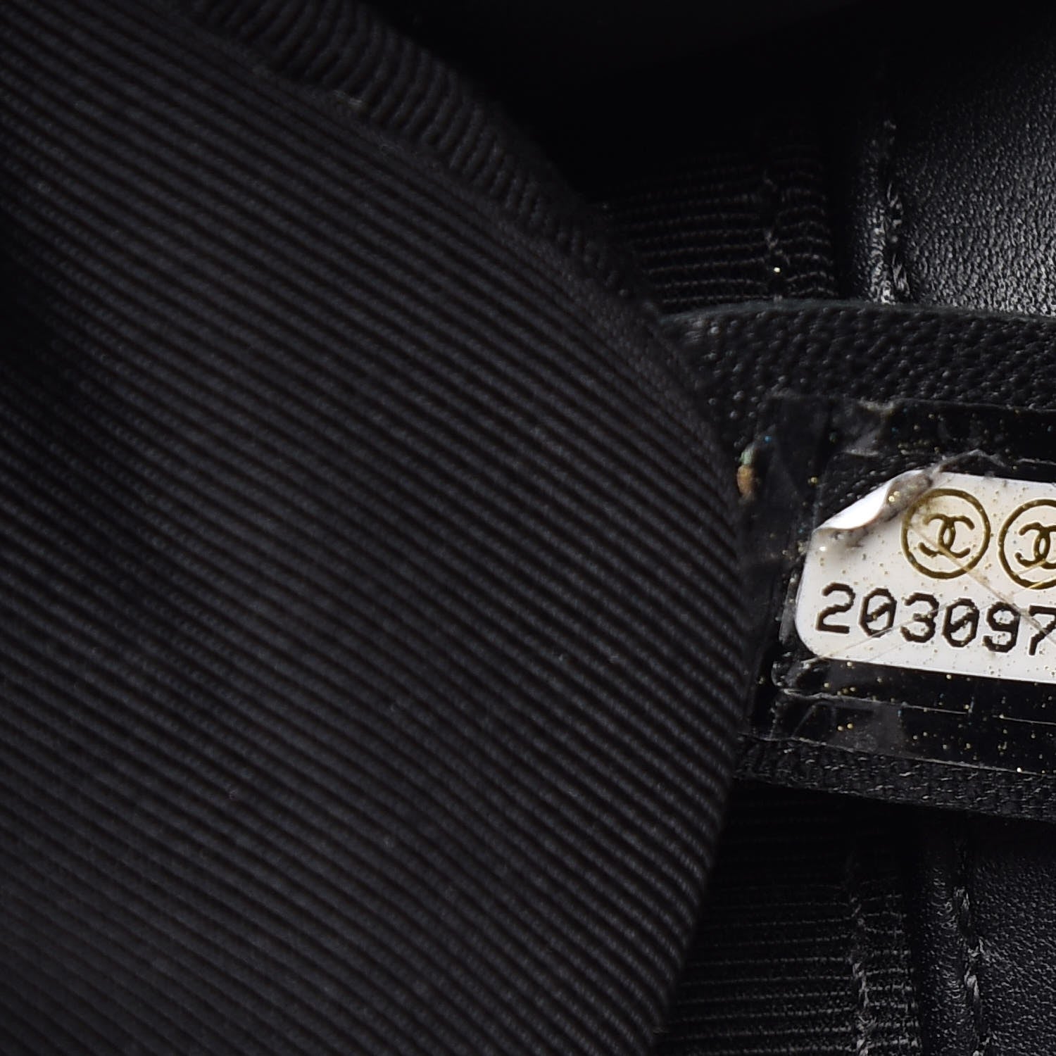 Chanel Calfskin Chevron Quilted Medium Chain Boy Flap Black 7 of 7