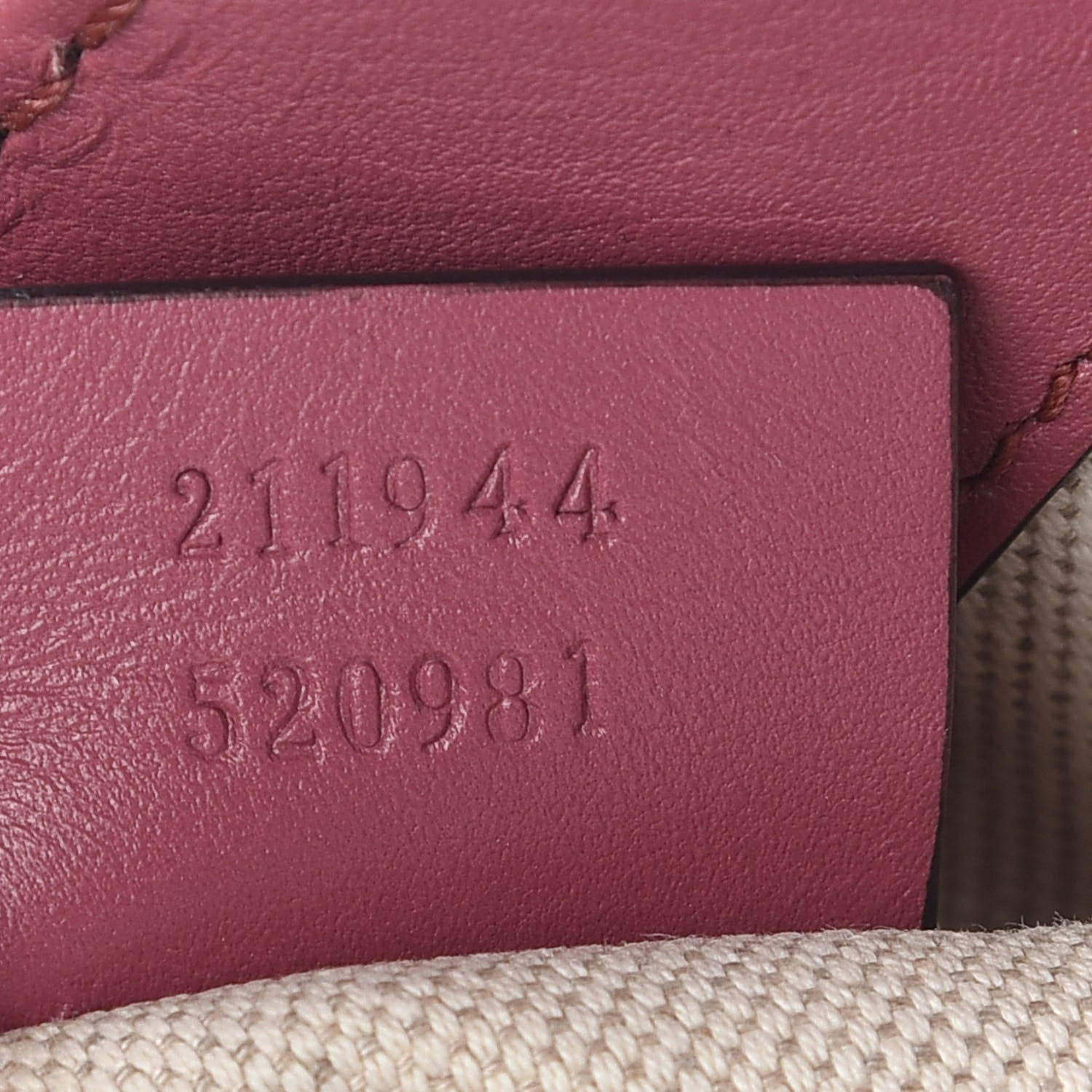 Gucci Monogram Margaux Calfskin Medium Sukey Tote Beige Ebony Vintage Rose 6 of 11