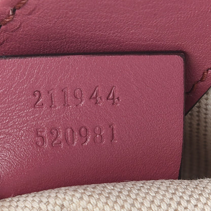 Gucci Monogram Margaux Calfskin Medium Sukey Tote Beige Ebony Vintage Rose 6 of 11