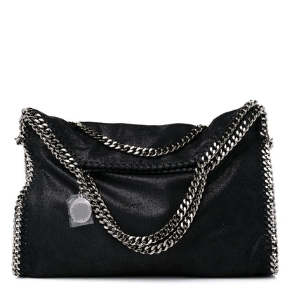 Stella McCartney Shaggy Deer Falabella Fold Over Tote Black 1 of 10