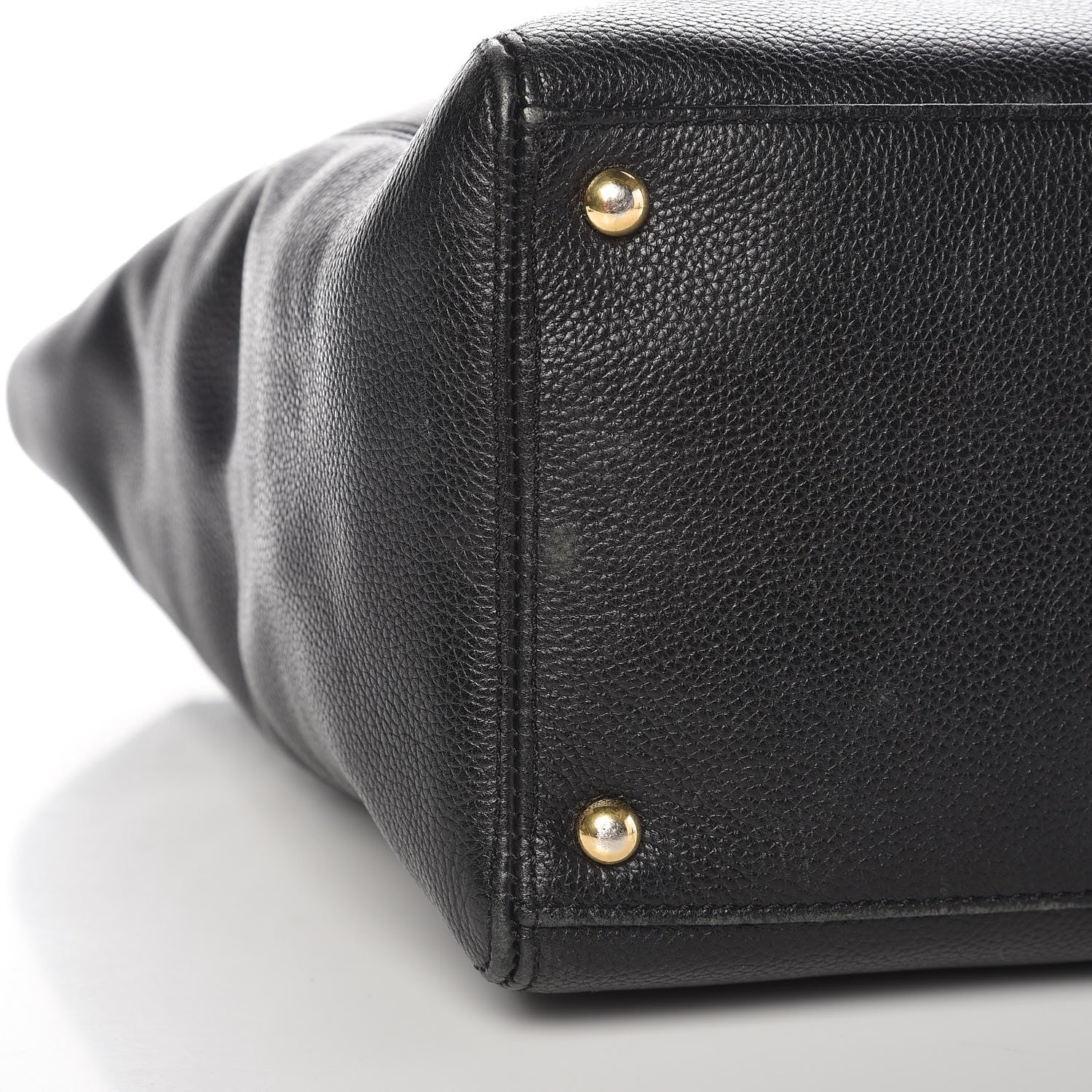 Chanel Calfskin Tall Cerf Tote Black 9 of 11