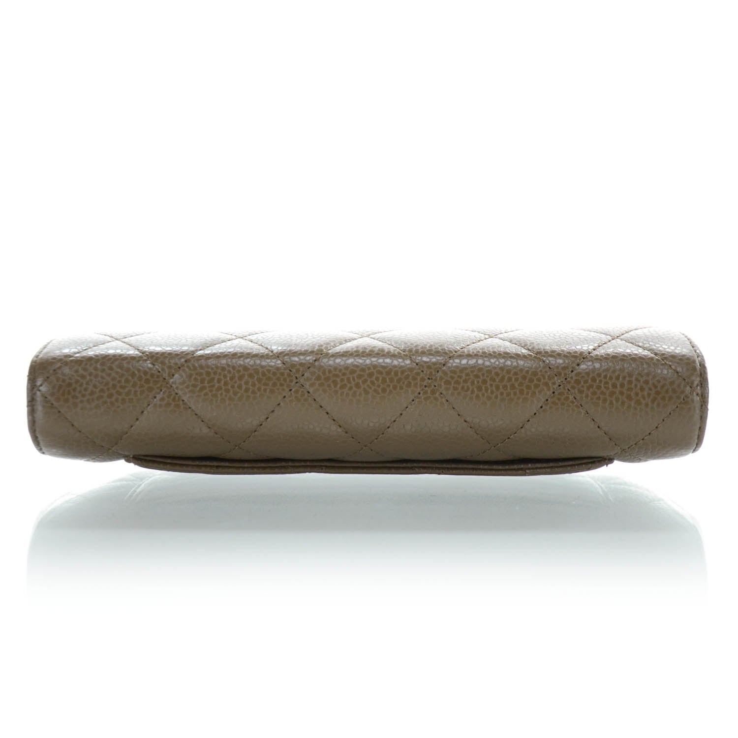 Chanel Caviar Quilted Large Flap Wallet Brown 4 of 13