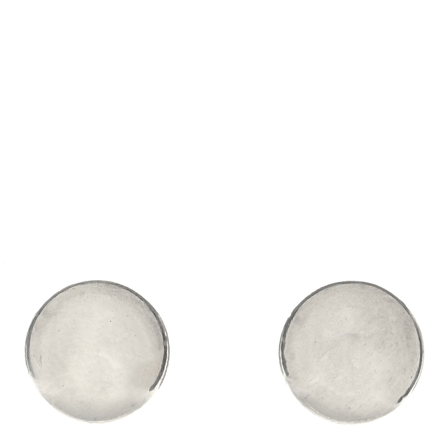 Tiffany Sterling Silver 8mm HardWear Ball Earrings 1 of 6
