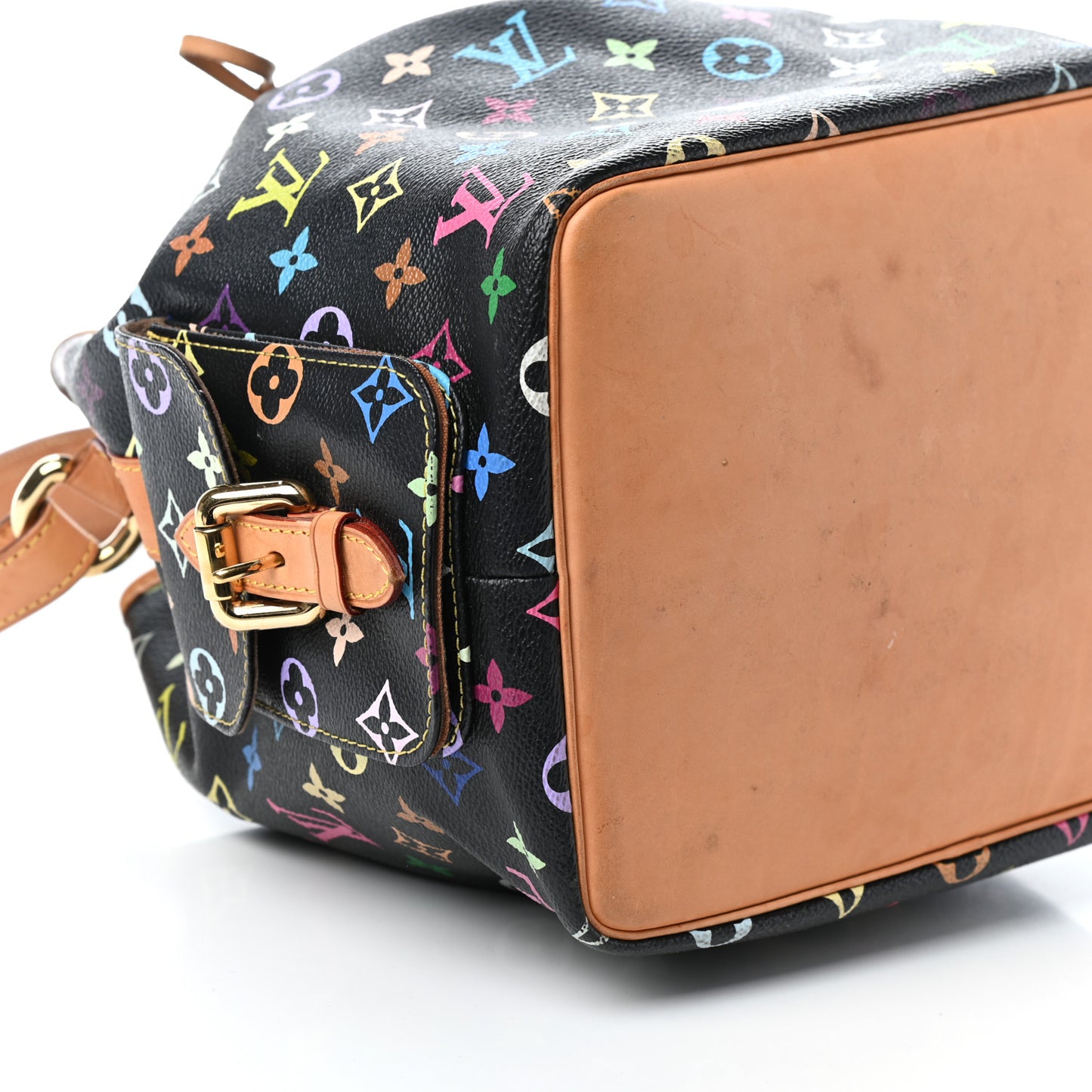 Monogram Multicolor Petit Noe Black