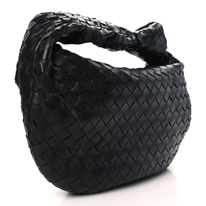 Bottega Veneta Nappa Intrecciato Teen Jodie Hobo Black 4 of 10