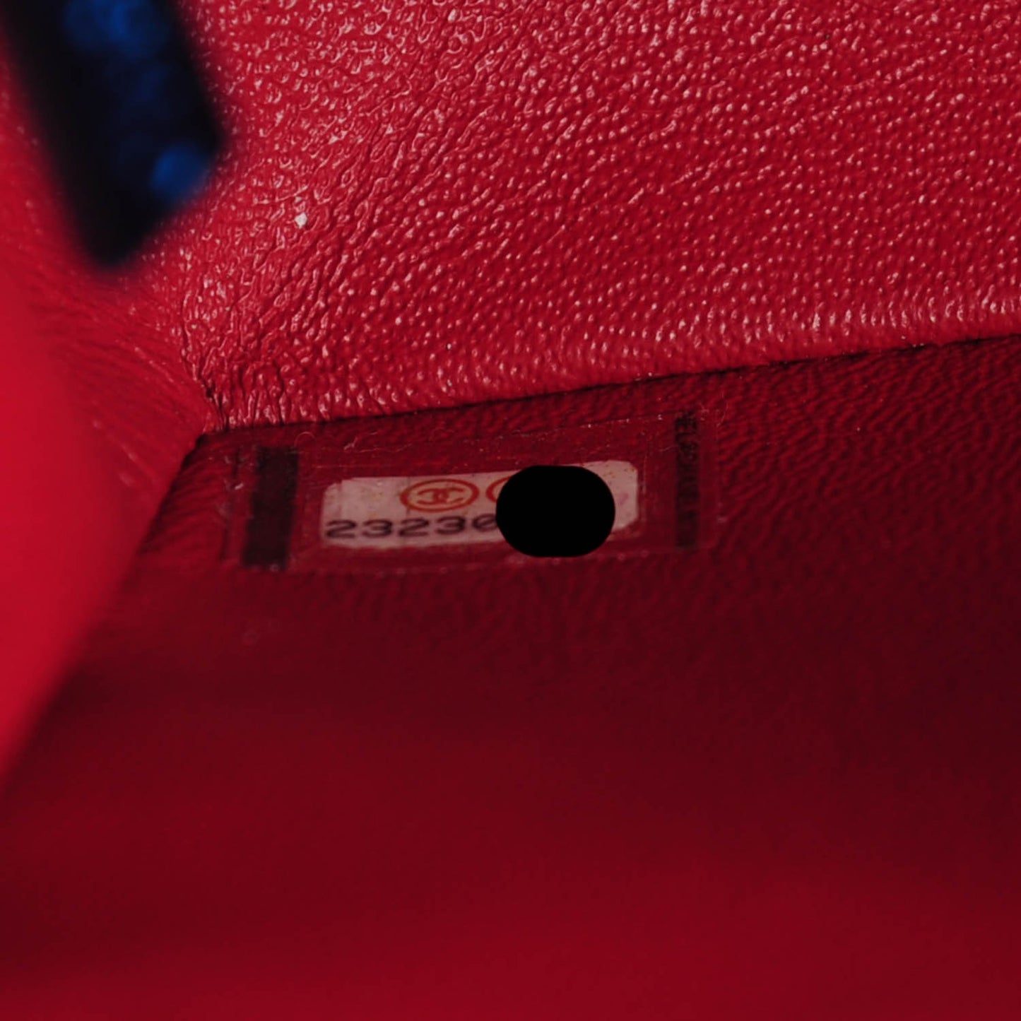 Patent Calfskin Quilted Mini Rectangular Flap Red