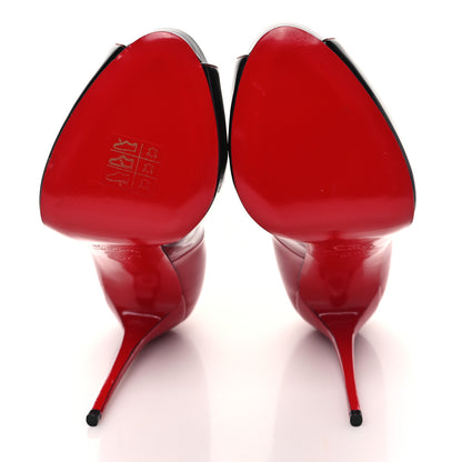 Christian Louboutin Patent Degrade New Very Prive 120 Pumps 37 Black Red 5 of 8