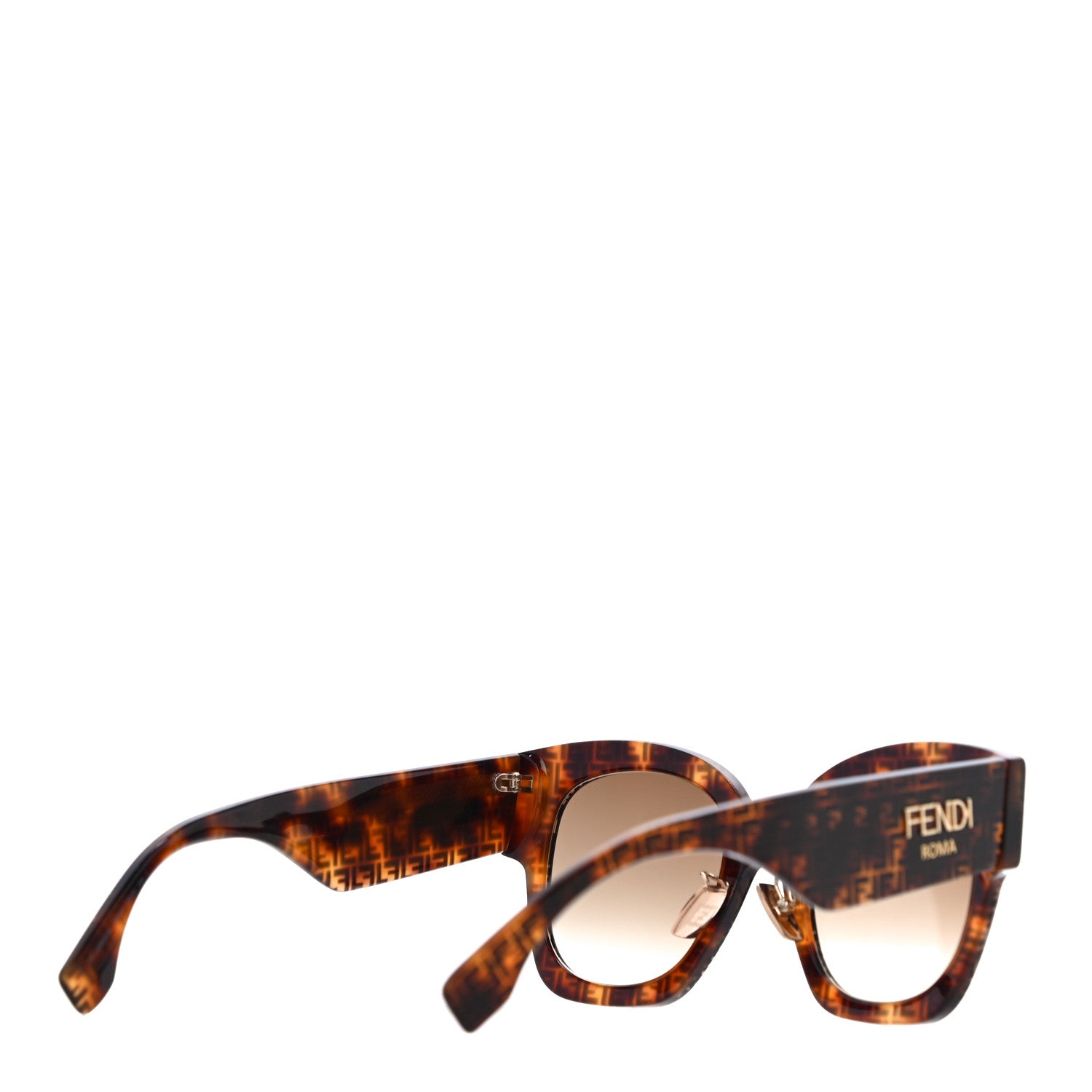 Fendi Acetate FF Sunglasses FF 0458/G/S Havana 3 of 7