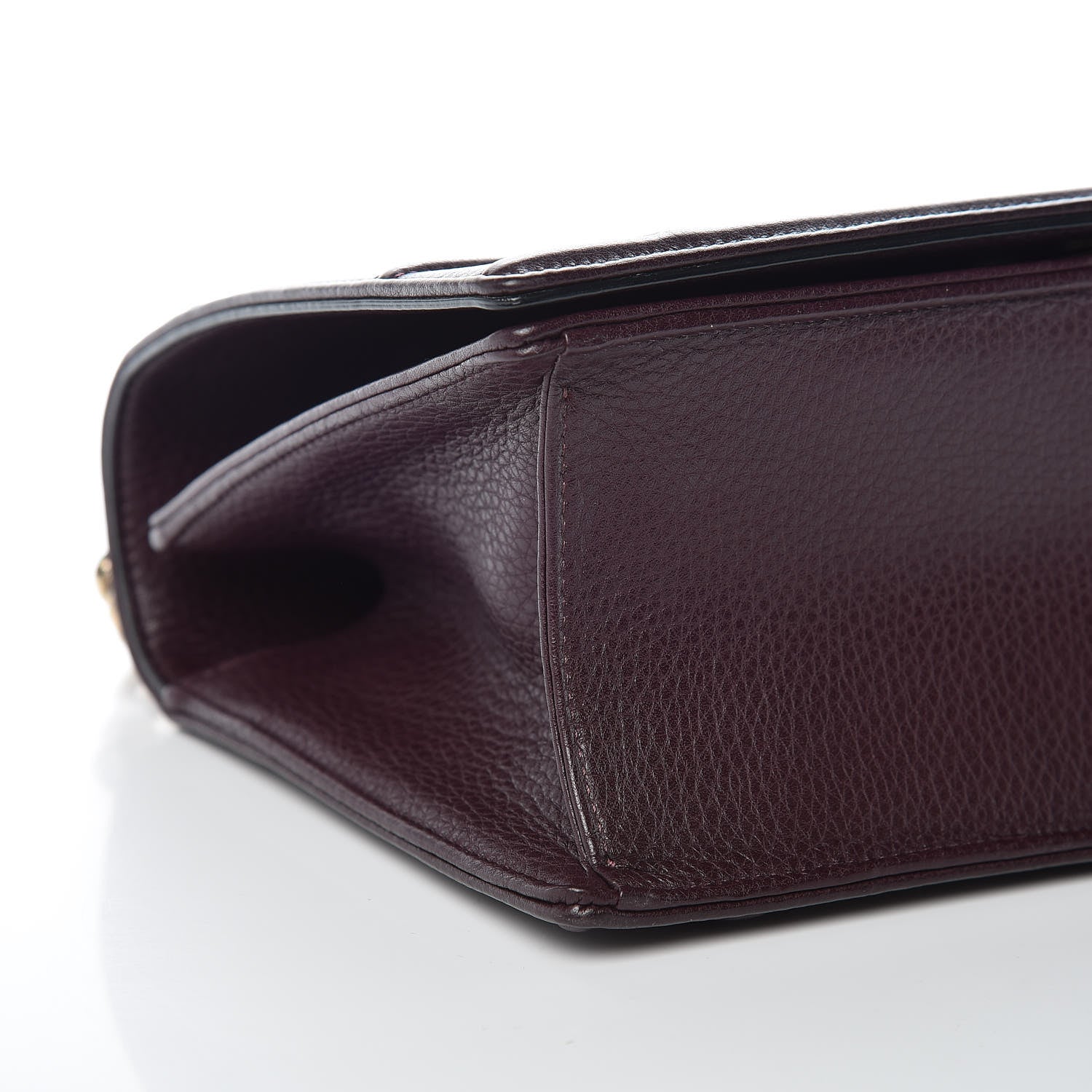 Christian Dior Grained Calfskin Medium Diorama Flap Bag Amaranth 12 of 13