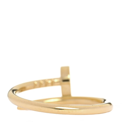 Cartier 18K Yellow Gold Small Juste Un Clou Ring 50 5.25 3 of 6