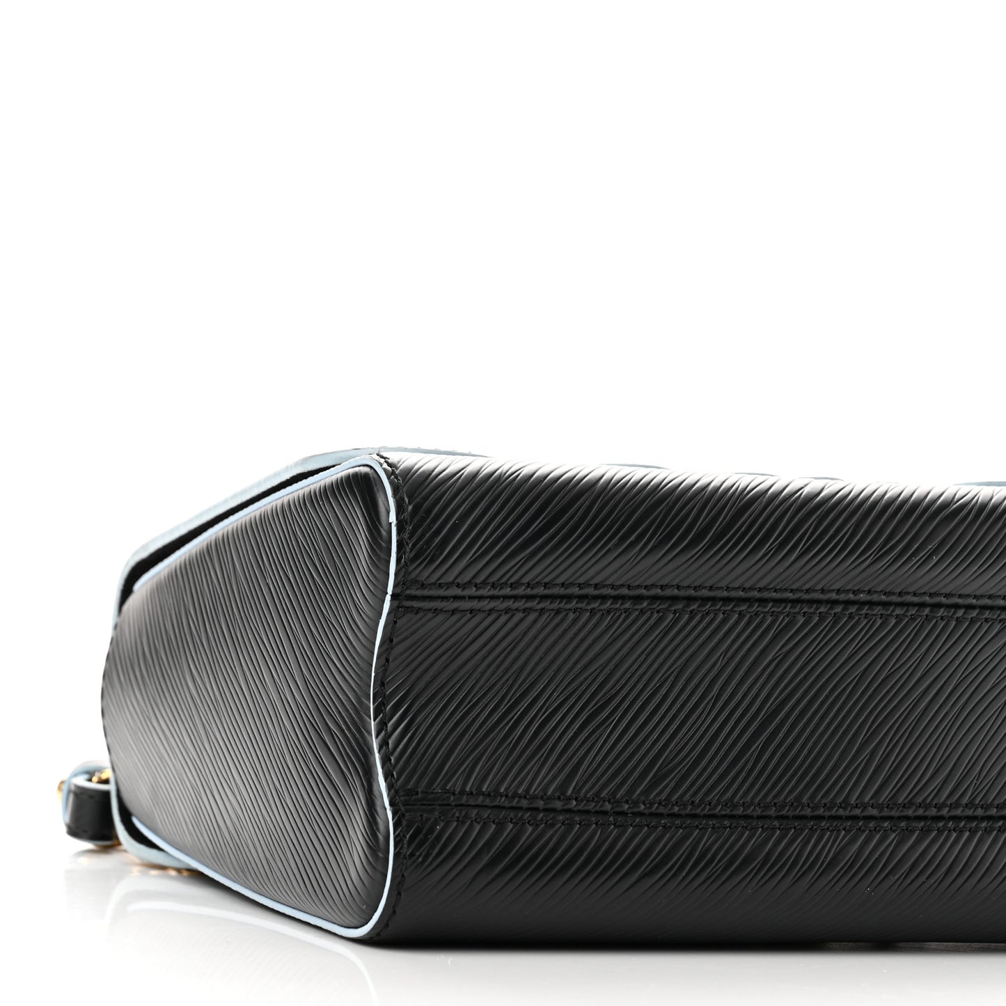 Epi Blooming Flowers Twist Shoulder Bag MM Black