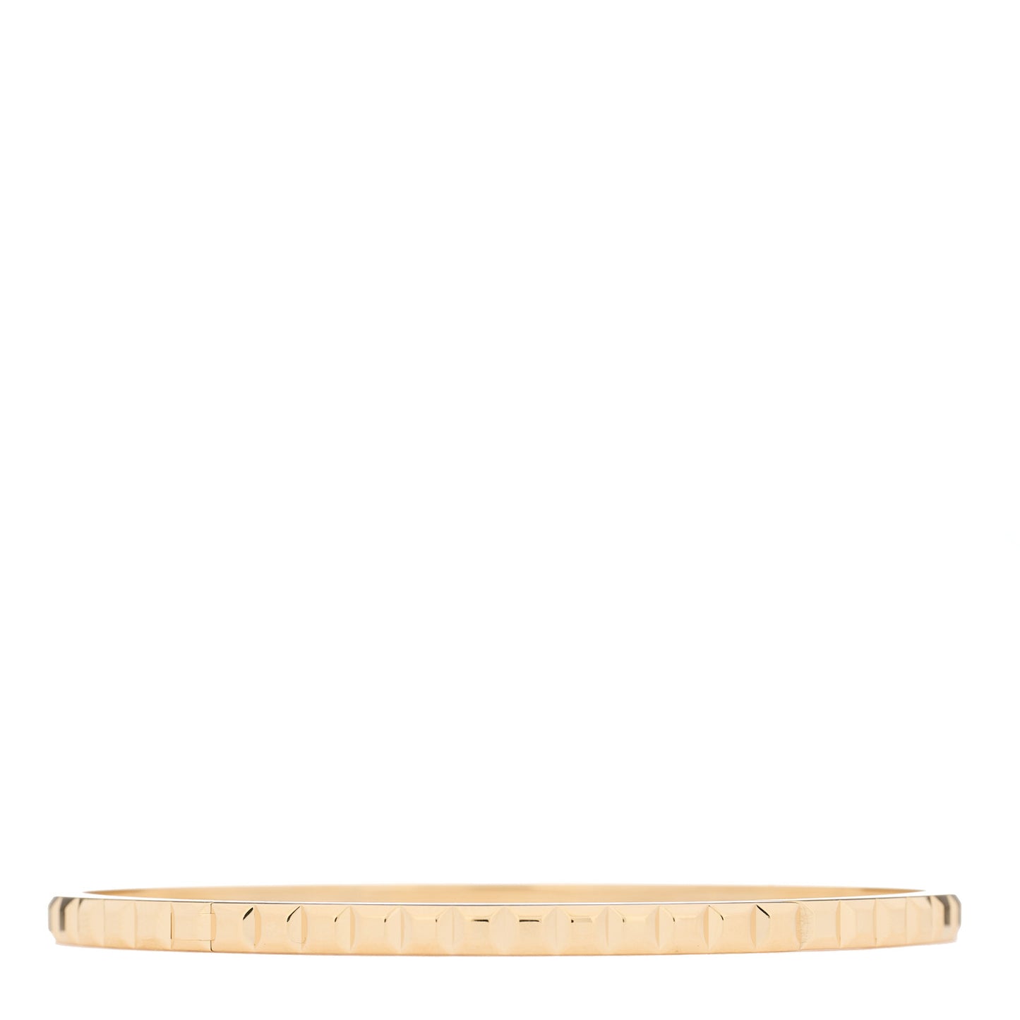 18K Yellow Gold Small Quatre Clou de Paris Bangle Bracelet