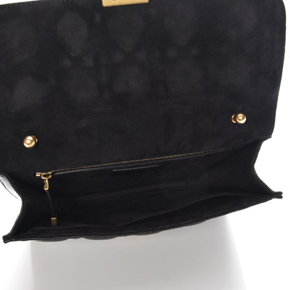 Christian Dior Lambskin Cannage Large Dioraddict Flap Bag Black 5 of 6