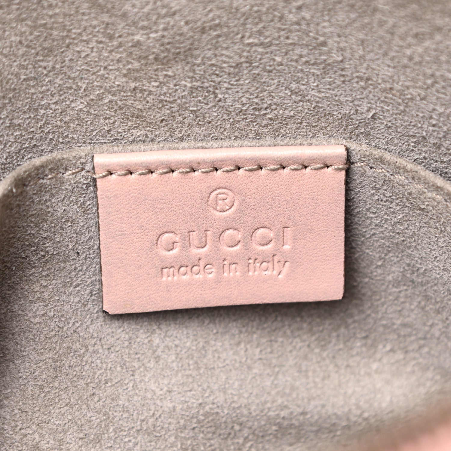 Gucci Calfskin Matelasse Mini GG Marmont Chain Shoulder Bag Perfect Pink 6 of 17