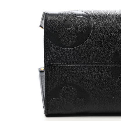 Louis Vuitton Empreinte Monogram Giant Onthego MM Black 7 of 8