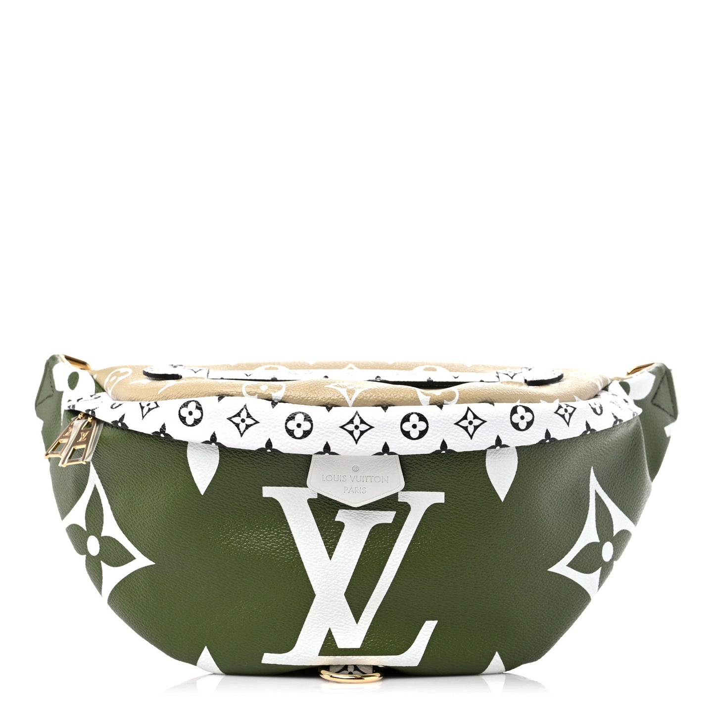 Monogram Giant Bumbag Kaki Beige