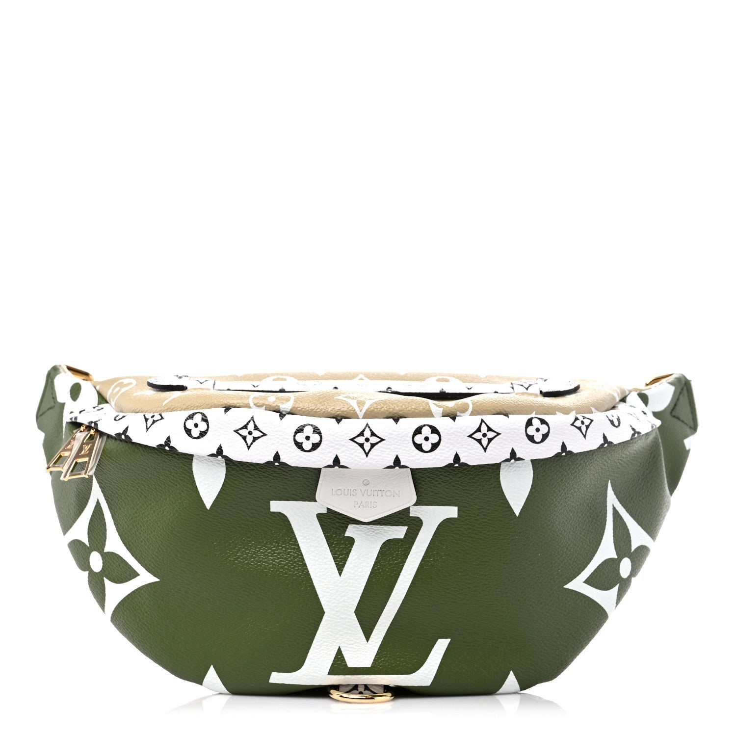 Louis Vuitton Monogram Giant Bumbag Kaki Beige 1 of 11