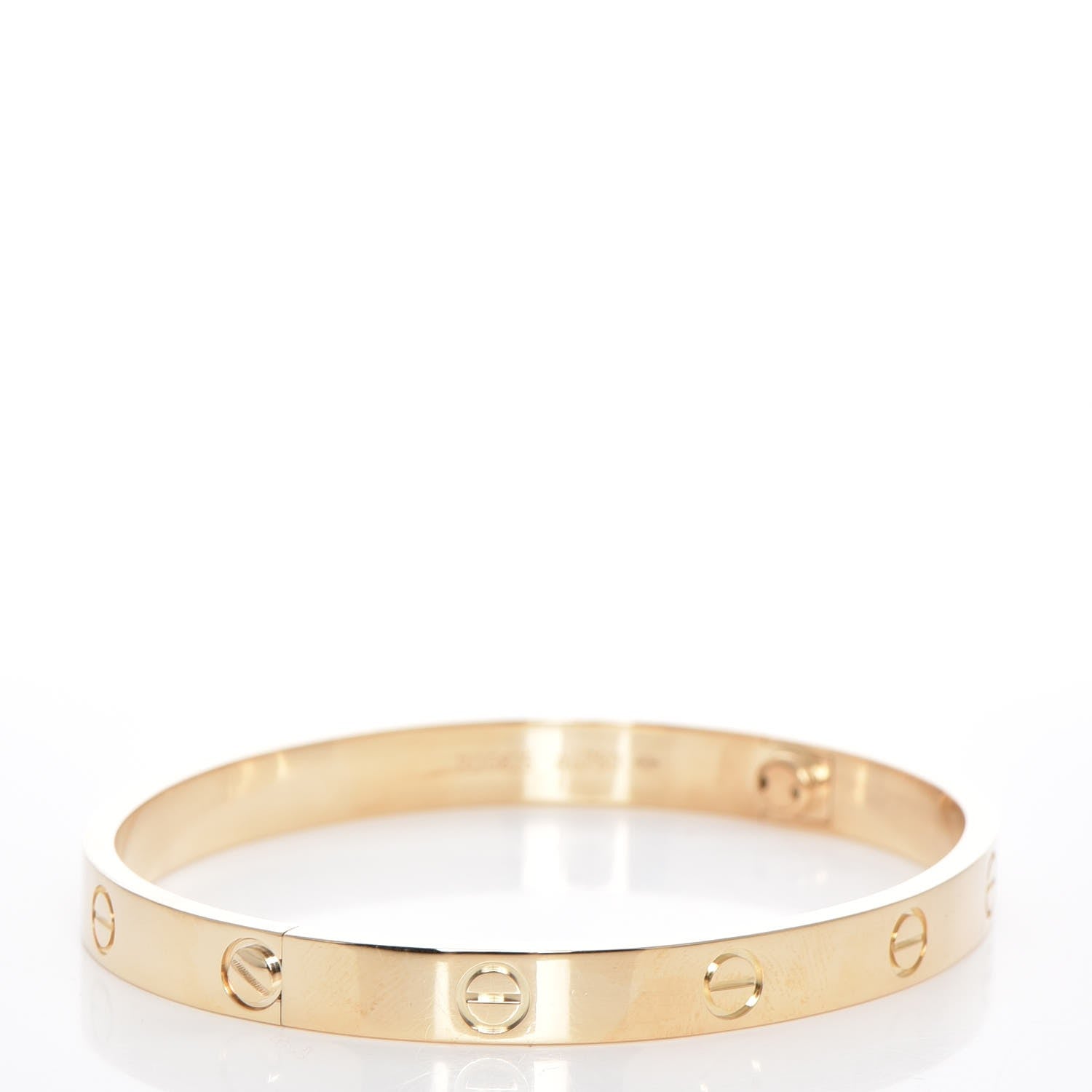 Cartier 18K Yellow Gold LOVE Bracelet 18 4 of 10