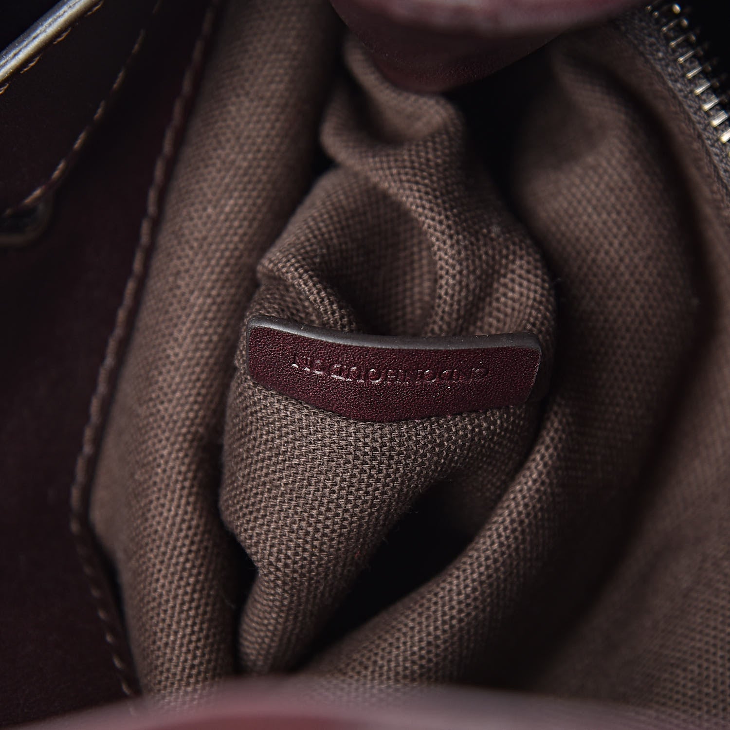 Burberry Smoked Check Medium Walden Belted Hobo Plum 7 of 12