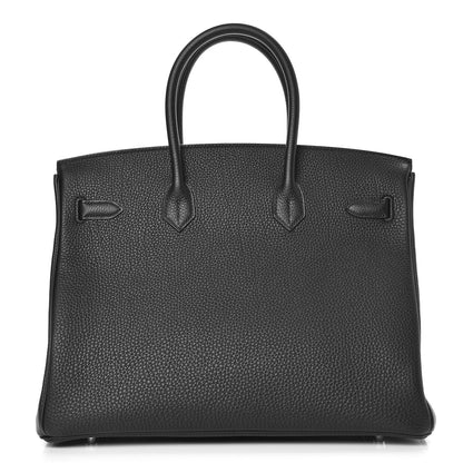 Hermes Togo Birkin 35 Black 28 of 34