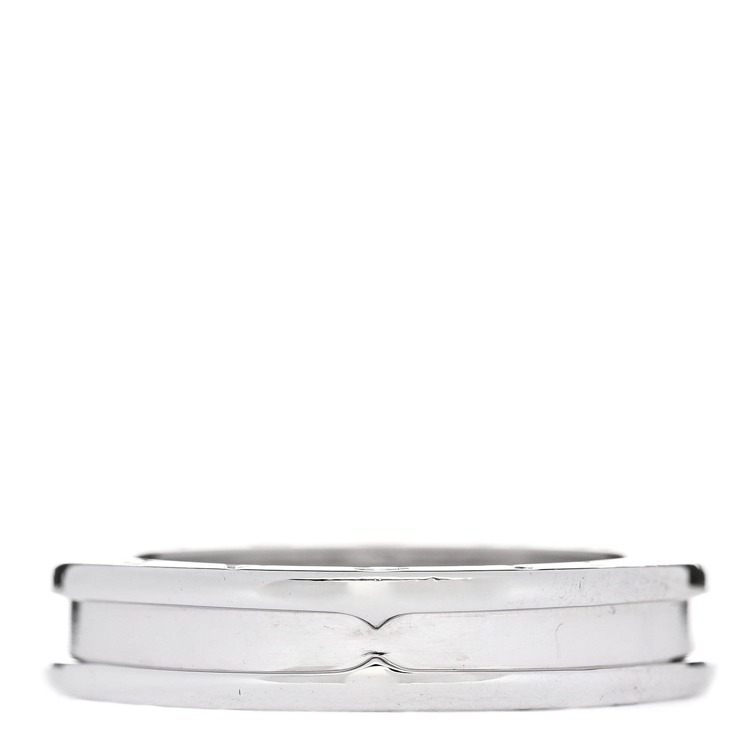 Bulgari 18K White Gold B.Zero1 One-Band Ring 59 8.75 3 of 4